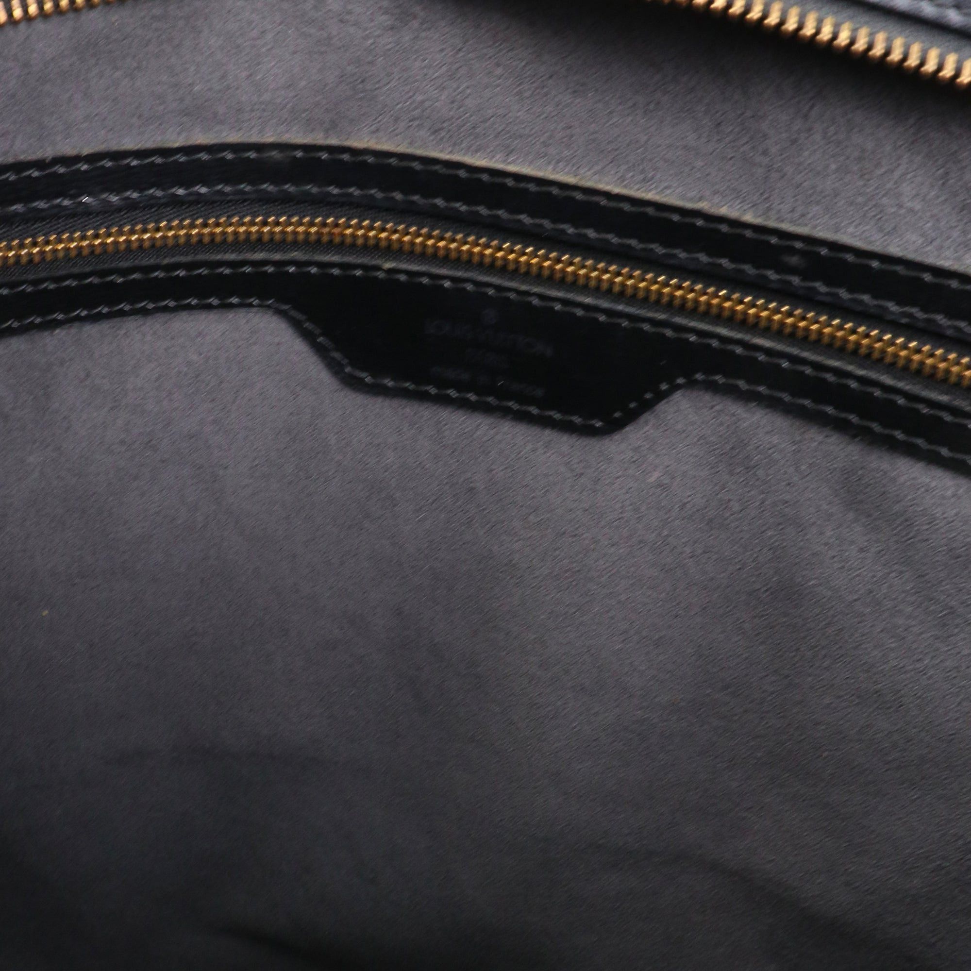 Louis Vuitton LOUIS VUITTON - Saint Jacques Louis Vuitton handbag in black epi leather Size ONE SIZE - 8 Thumbnail