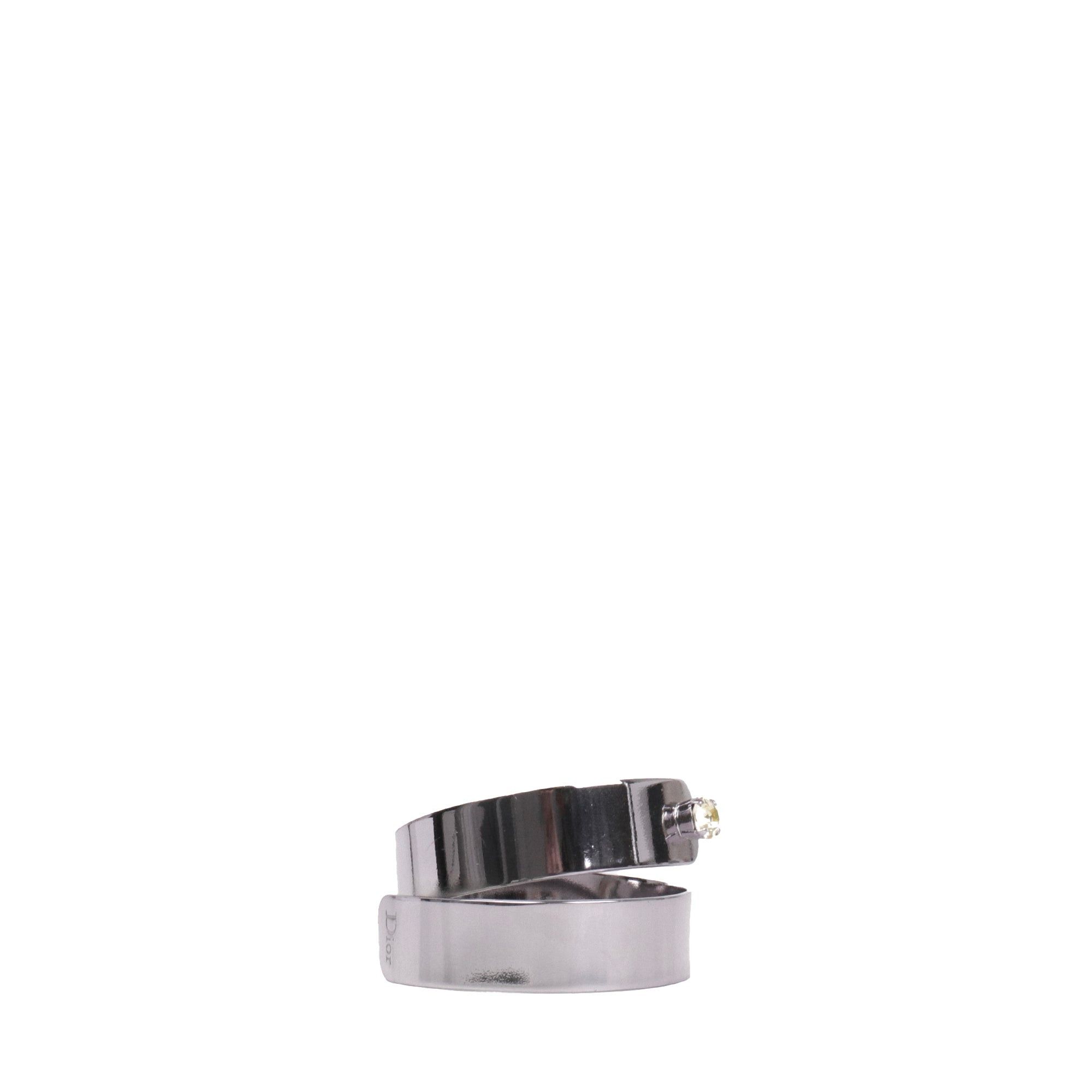 Dior DIOR - Dior cuff in silver metal Size ONE SIZE - 2 Thumbnail