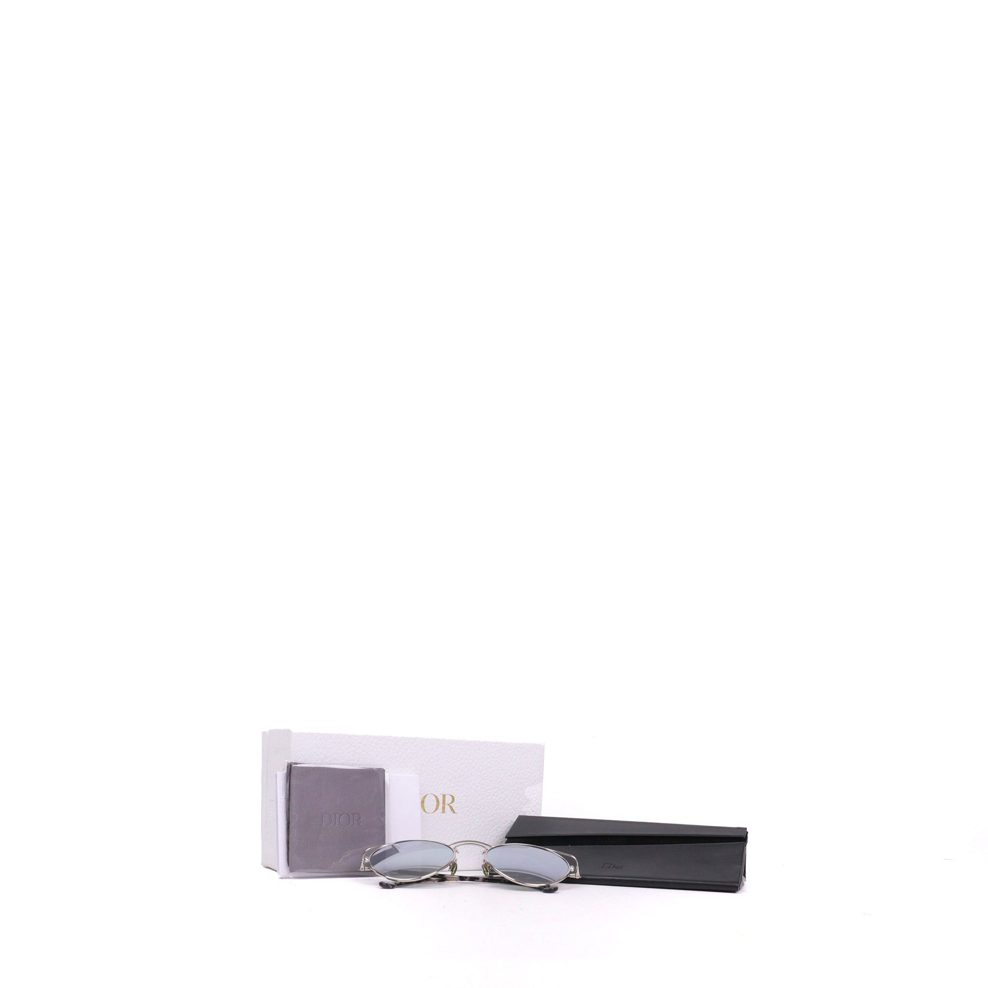 Dior DIOR - Dior DIORORIGIN S1 sunglasses in silver metal Size ONE SIZE - 6 Thumbnail