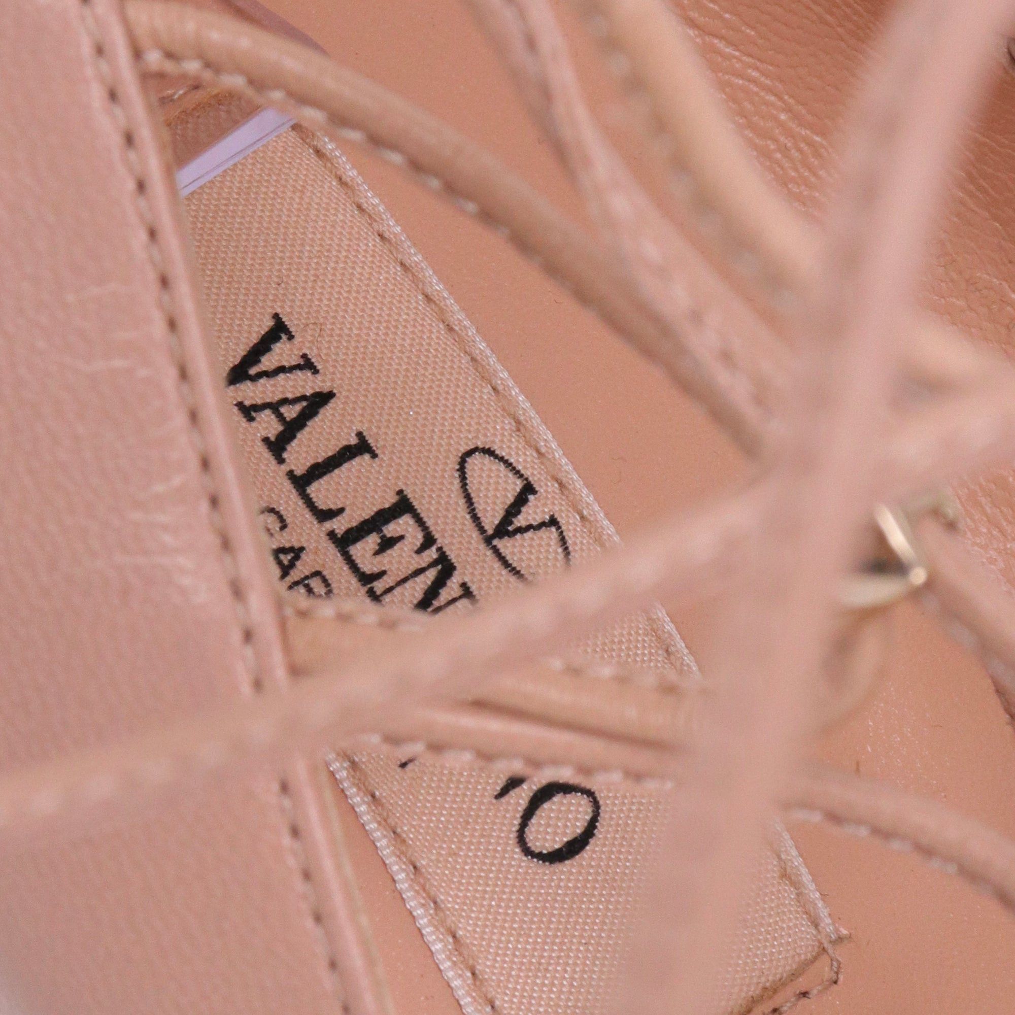 Valentino VALENTINO - Valentino lace-up pumps in pale pink leather (T36) Size US 5 / IT 35 - 4 Thumbnail