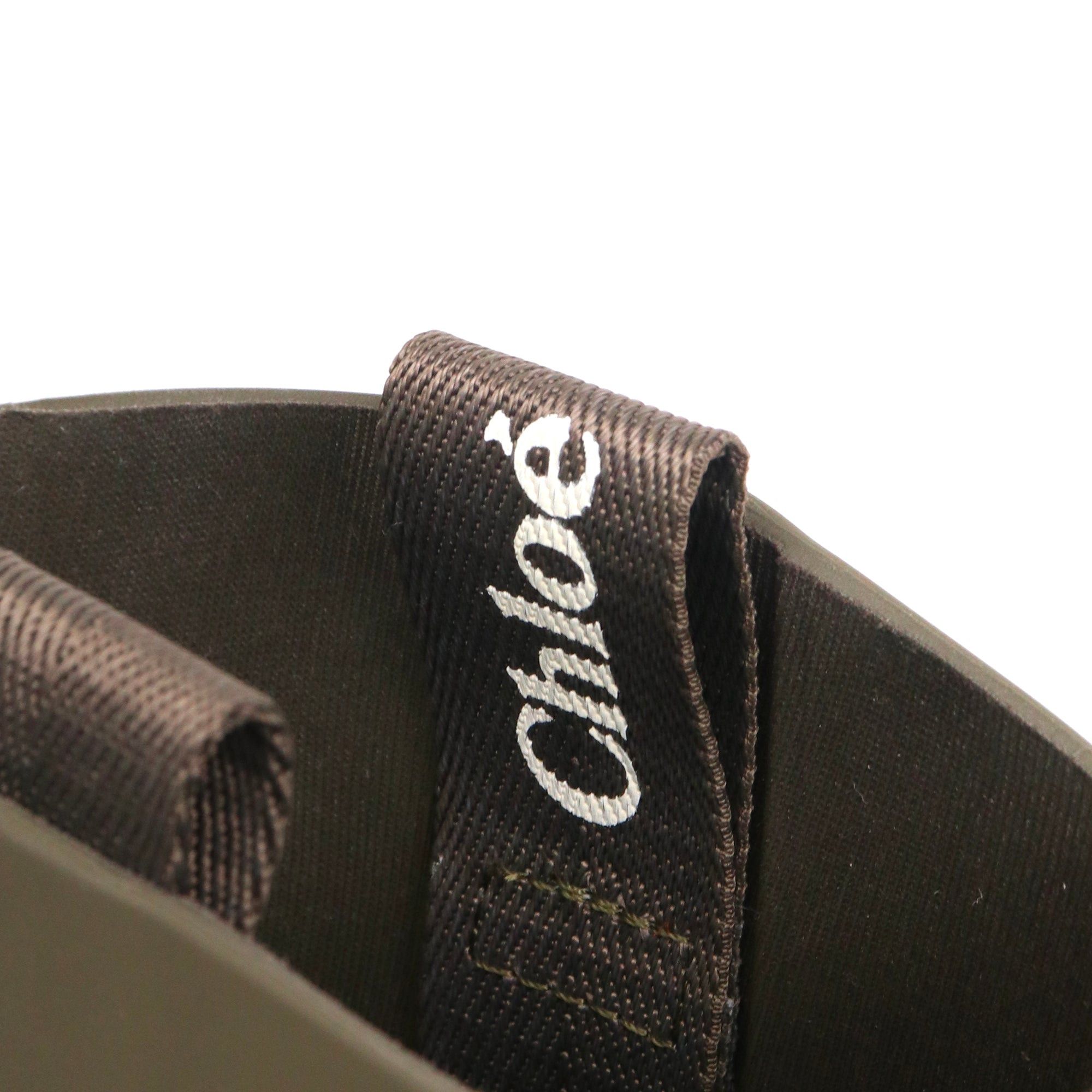 Chloe CHLOÉ - Raina Chloé rain boots in khaki rubber (T36) Size US 5 / IT 35 - 4 Thumbnail