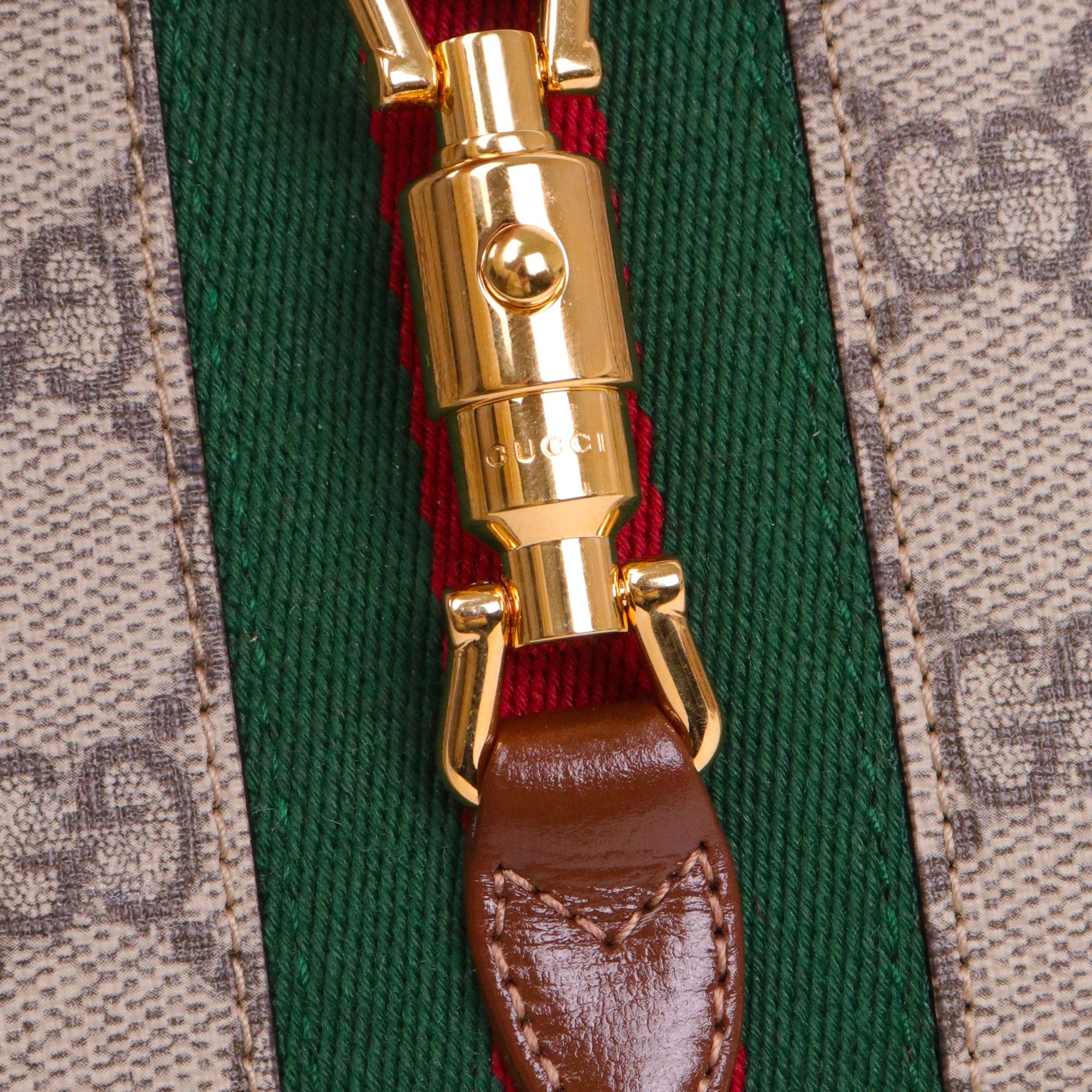 Gucci GUCCI - Gucci mini Jackie 1961 shoulder bag in coated canvas and leather Size ONE SIZE - 5 Thumbnail