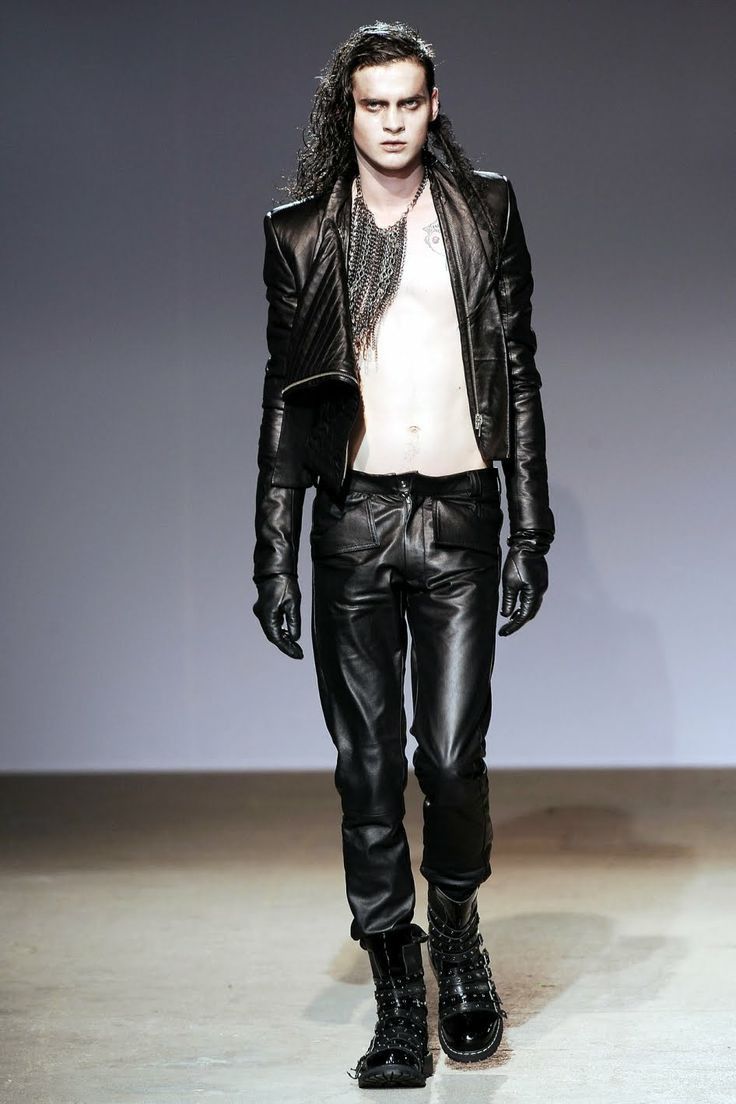 Gareth Pugh 09fw leather jacket Grailed