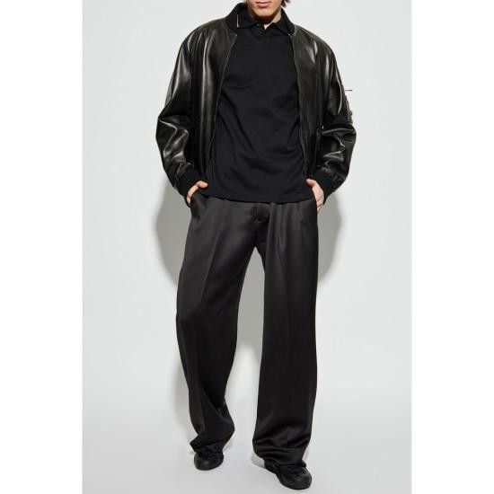 Versace VERSACE Men Polo Shirts 1A13525 1018857 1B000 BLACK Size US XXL / EU 58 / 5 - 4 Thumbnail
