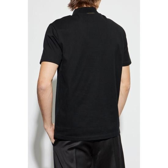 Versace VERSACE Men Polo Shirts 1A13525 1018857 1B000 BLACK Size US XXL / EU 58 / 5 - 2 Thumbnail