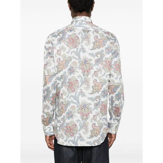 Etro ETRO Men Long Tops 99SA5F2 MRIB0001 X0800 WHITE Size US M / EU 48-50 / 2 - 2 Thumbnail