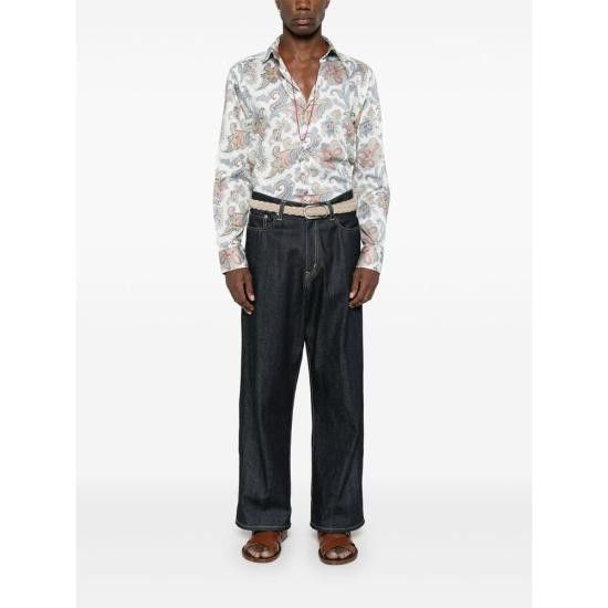 Etro ETRO Men Long Tops 99SA5F2 MRIB0001 X0800 WHITE Size US M / EU 48-50 / 2 - 4 Thumbnail