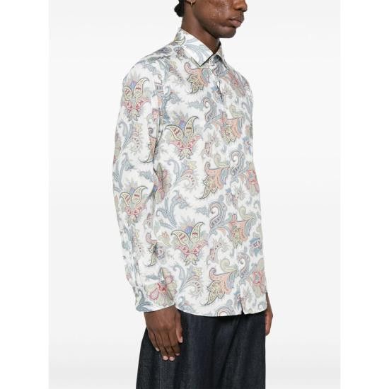 Etro ETRO Men Long Tops 99SA5F2 MRIB0001 X0800 WHITE Size US M / EU 48-50 / 2 - 3 Thumbnail