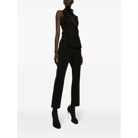 Dolce & Gabbana DOLCE & GABBANA Women Pants FTAM0T FU28J N0000 BLACK Size 30" / US 8 / IT 44 - 4 Thumbnail
