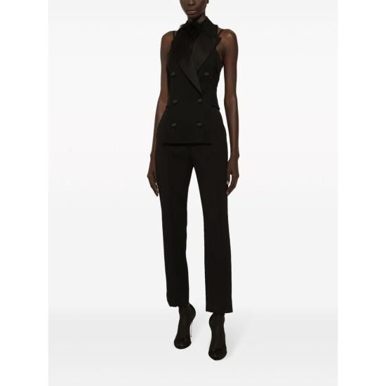 Dolce & Gabbana DOLCE & GABBANA Women Pants FTAM0T FU28J N0000 BLACK Size 30" / US 8 / IT 44 - 5 Thumbnail