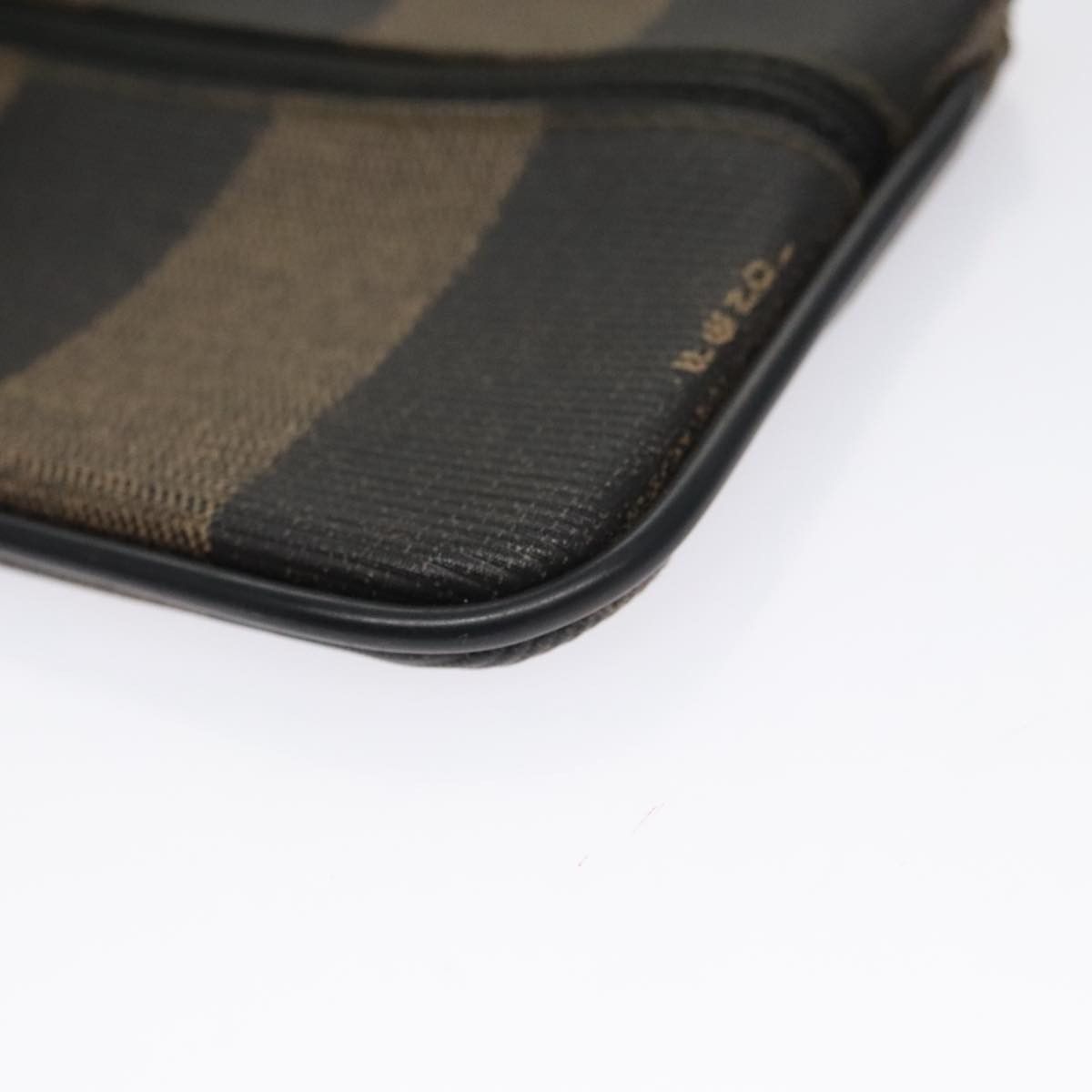 Fendi Pequin Brown Canvas Wallet (Pre-Owned) Size ONE SIZE - 5 Thumbnail