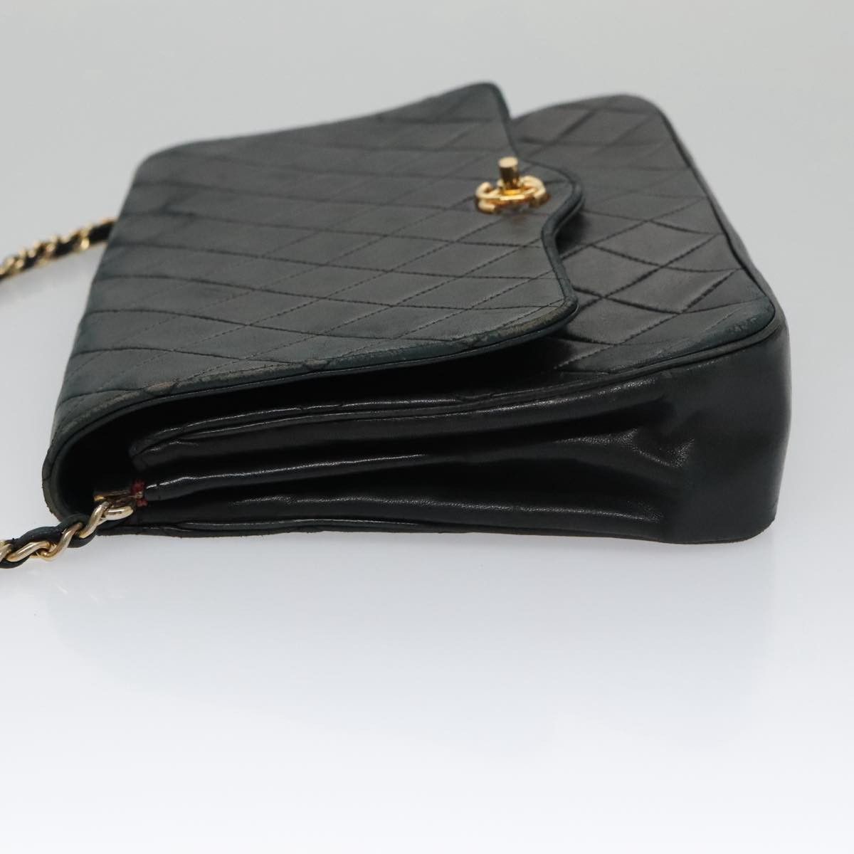 Chanel Timeless/Classique Black Leather Shoulder Bag (Pre-Owned) Size ONE SIZE - 4 Thumbnail
