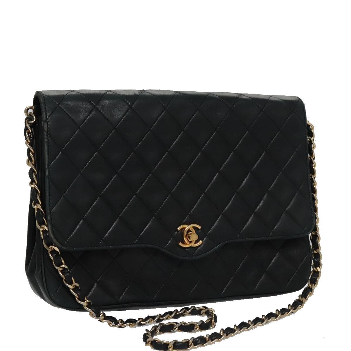 Chanel Timeless/Classique Black Leather Shoulder Bag (Pre-Owned) Size ONE SIZE - 16 Thumbnail