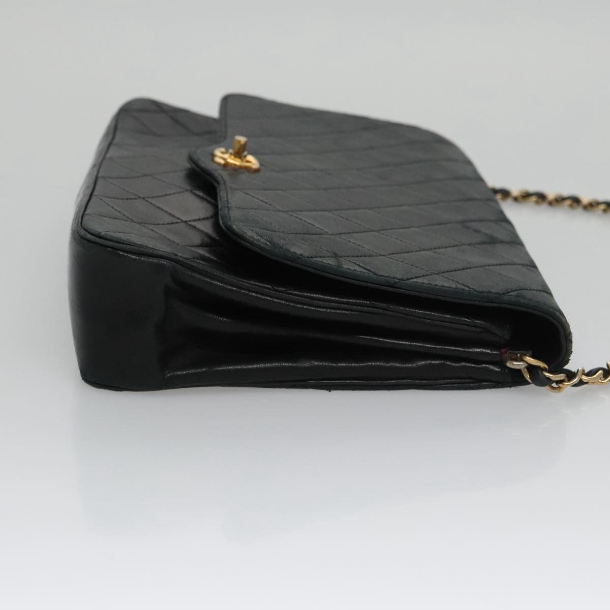 Chanel Timeless/Classique Black Leather Shoulder Bag (Pre-Owned) Size ONE SIZE - 3 Thumbnail
