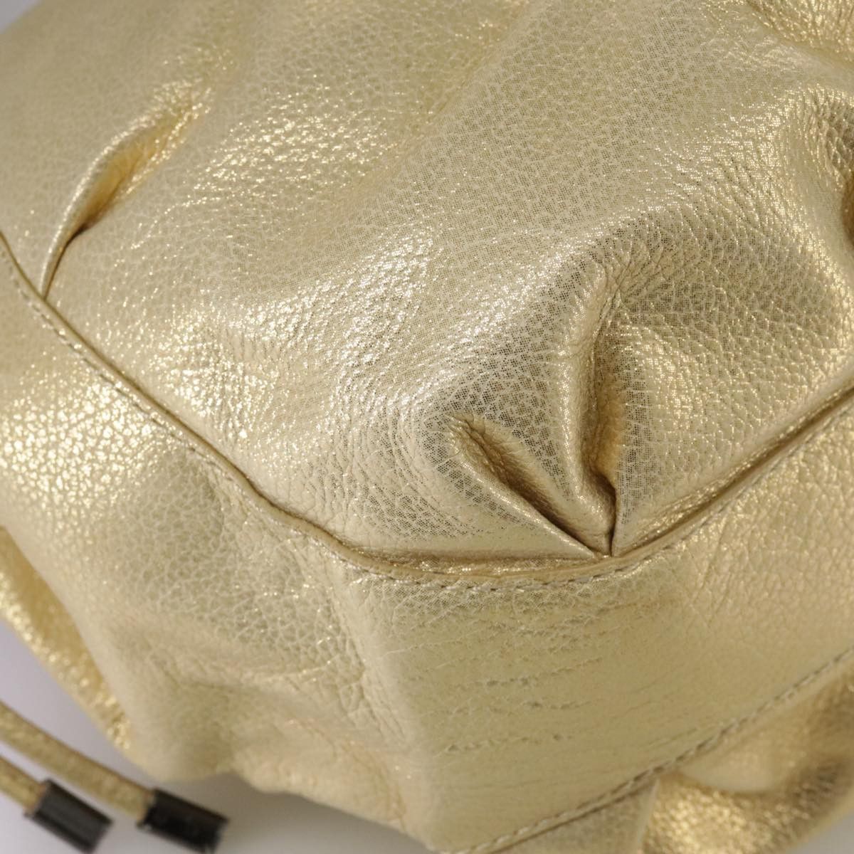 Burberry Blue Label Gold Leather Handbag (Pre-Owned) Size ONE SIZE - 9 Thumbnail