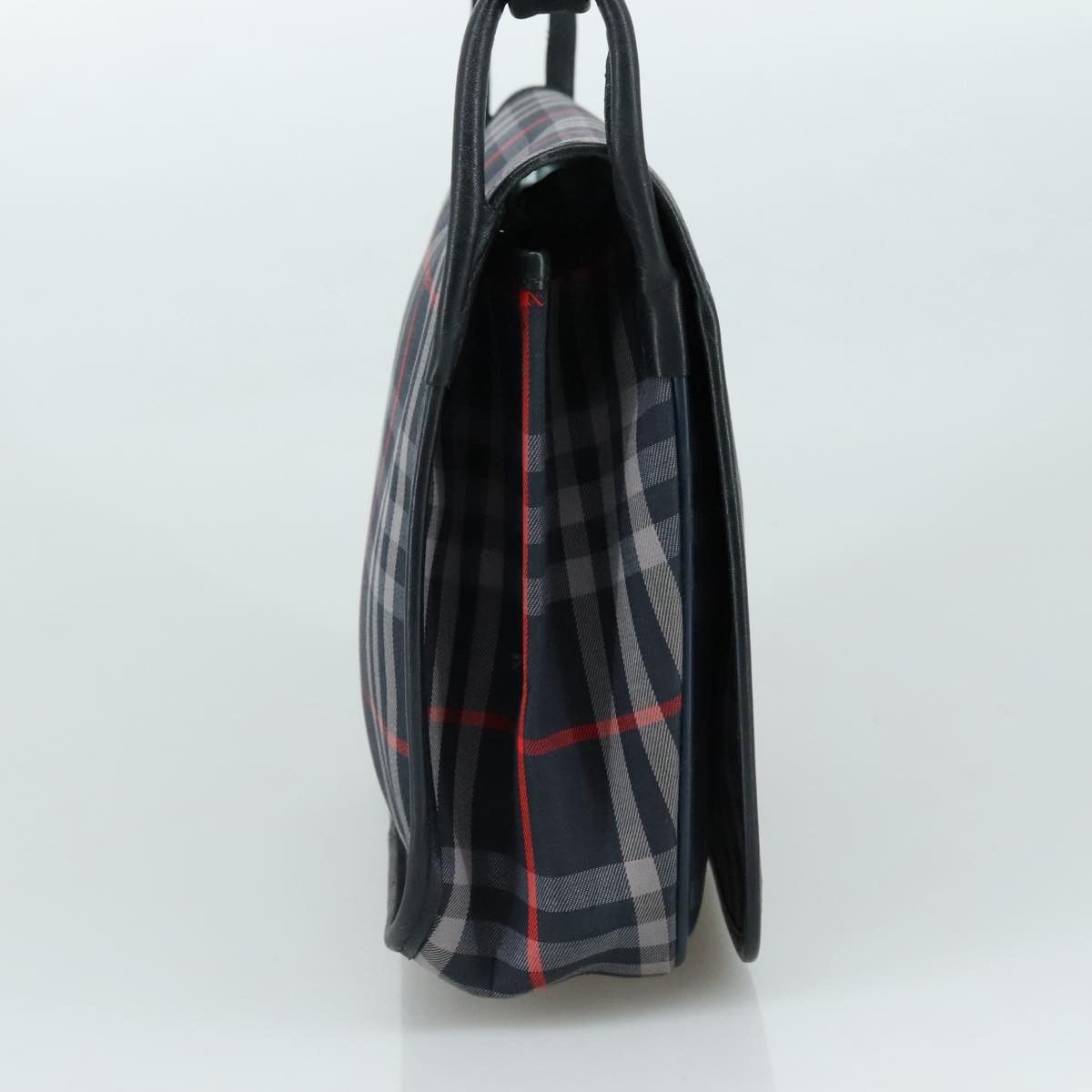 Burberry Navy Canvas Shoulder Bag (Pre-Owned) Size ONE SIZE - 3 Thumbnail