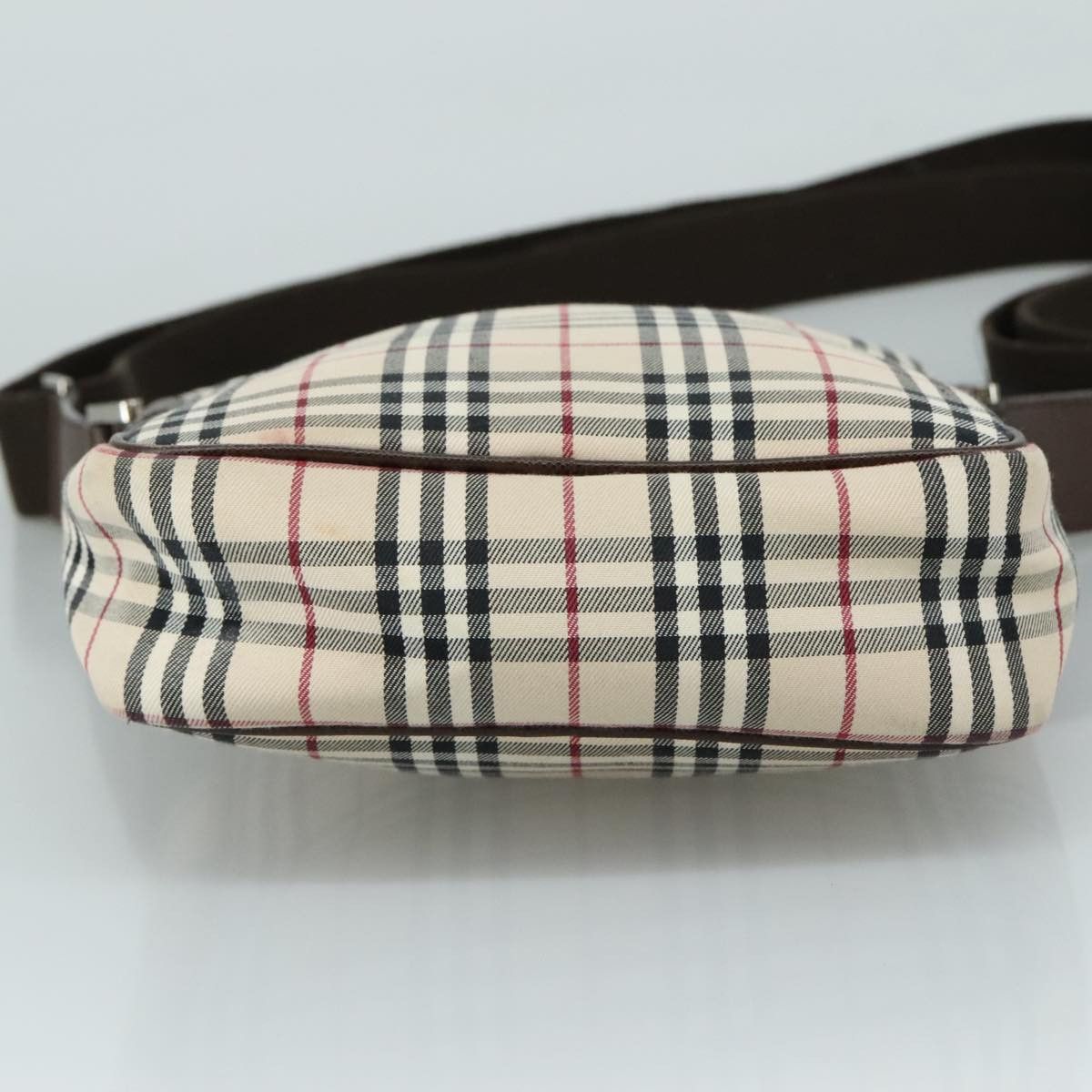 Burberry Nova Check Beige Canvas Shoulder Bag (Pre-Owned) Size ONE SIZE - 17 Thumbnail