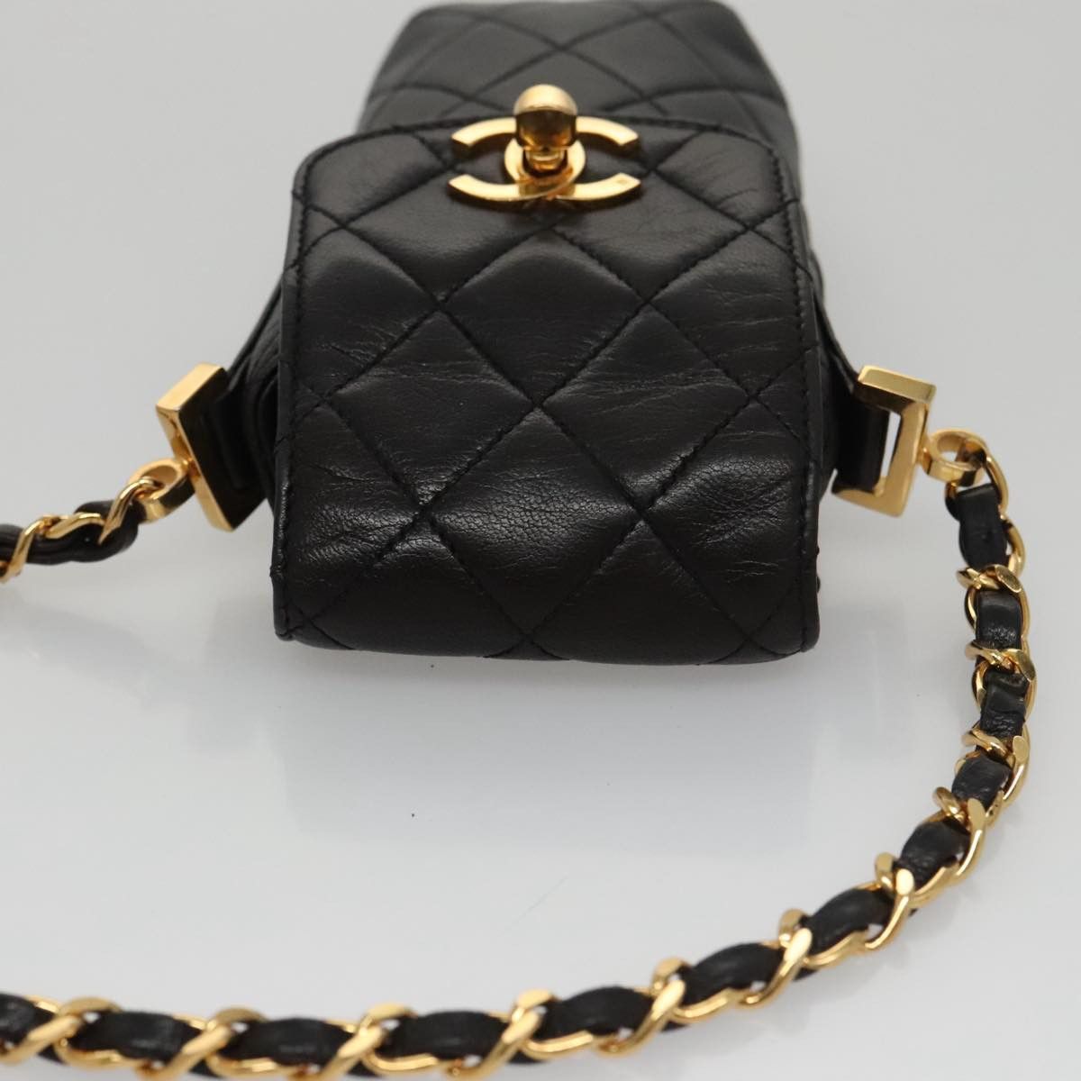 Chanel Phone Case Black Leather Clutch Bag (Pre-Owned) Size ONE SIZE - 11 Thumbnail