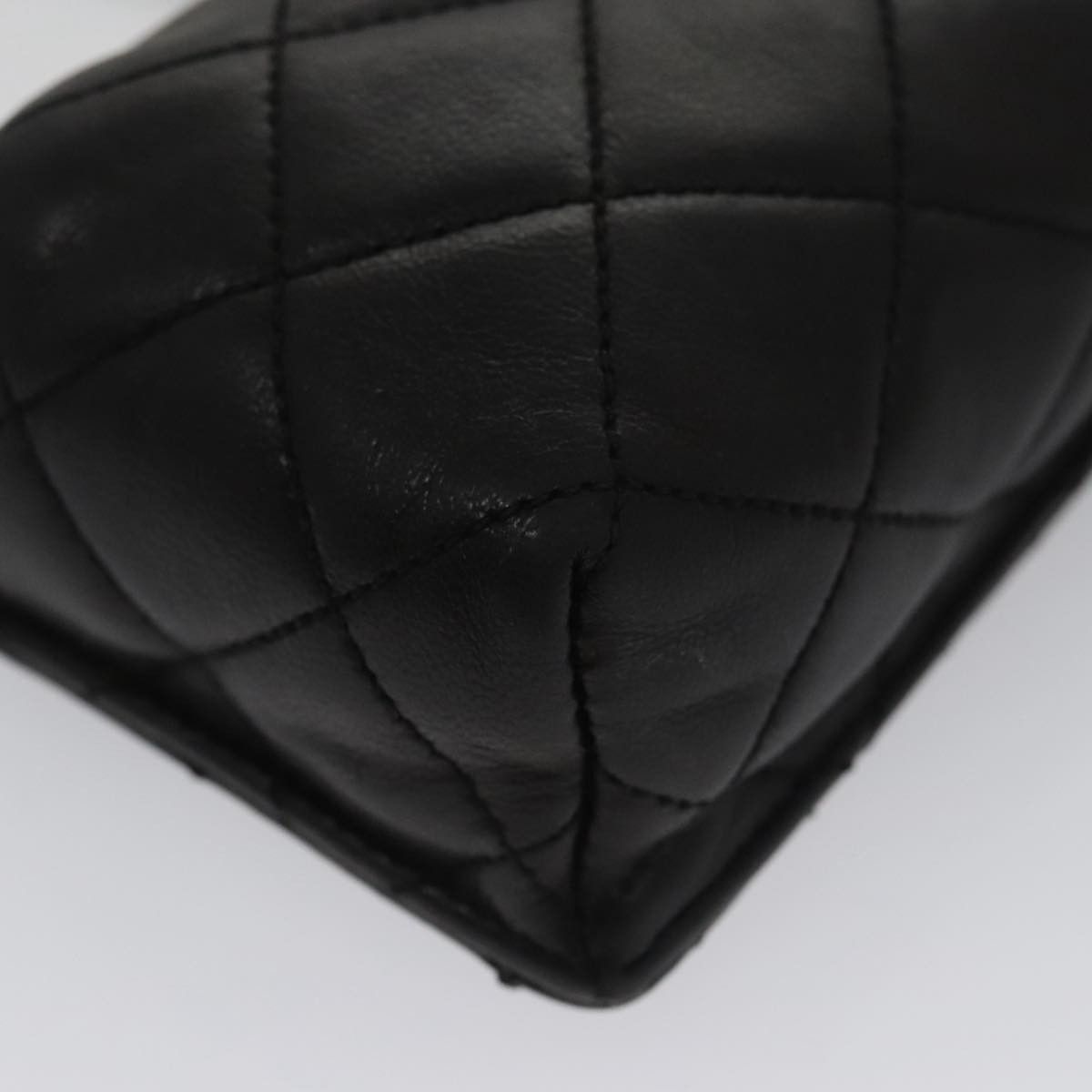 Chanel Phone Case Black Leather Clutch Bag (Pre-Owned) Size ONE SIZE - 8 Thumbnail