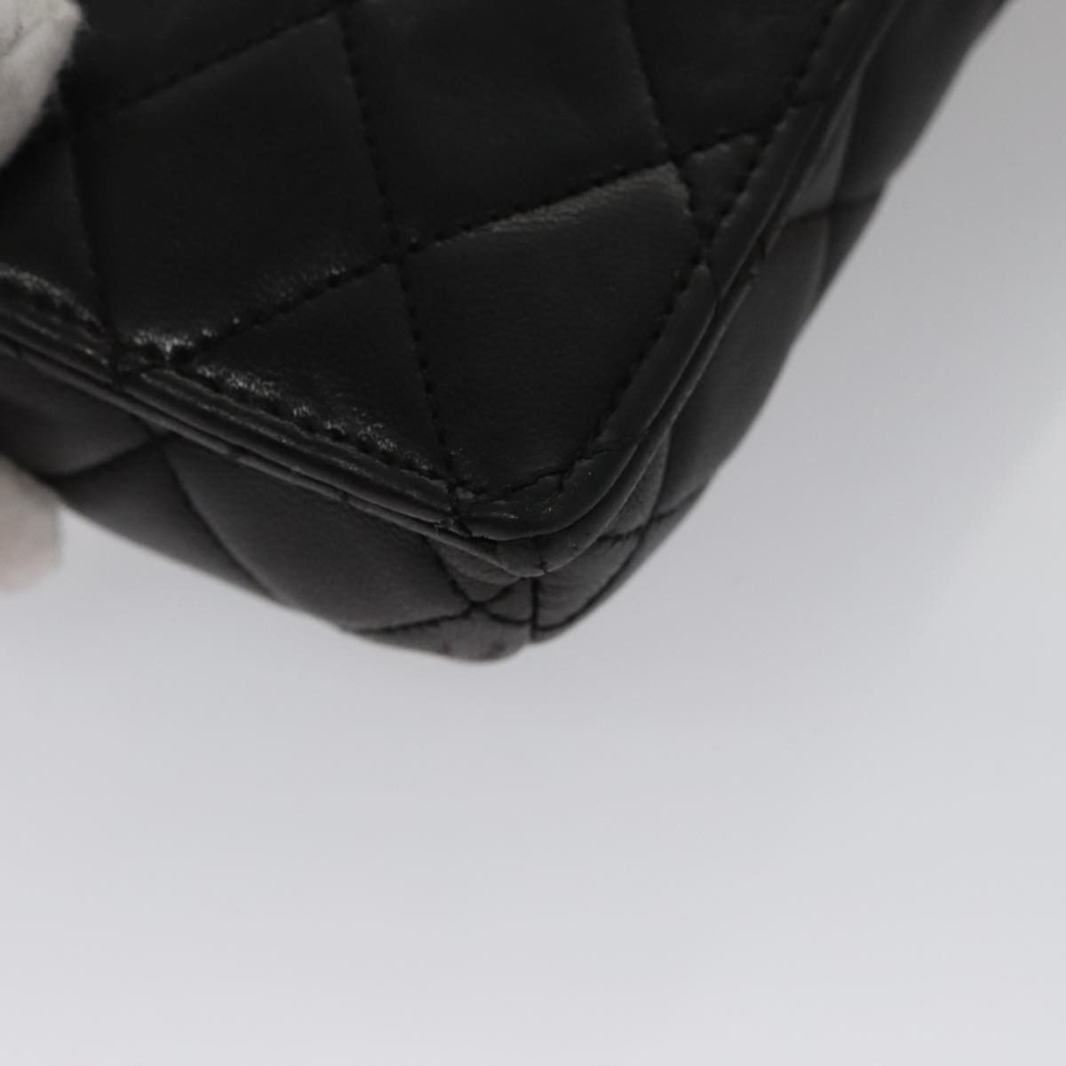 Chanel Phone Case Black Leather Clutch Bag (Pre-Owned) Size ONE SIZE - 10 Thumbnail