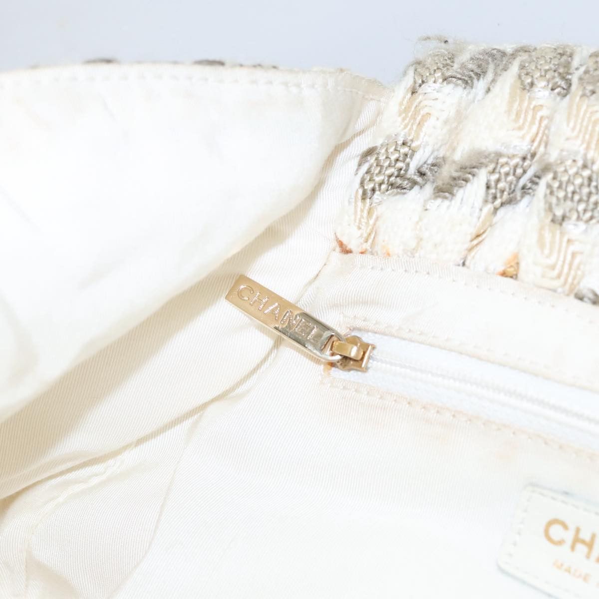 Chanel Coco Mark Multicolour Wool Handbag (Pre-Owned) Size ONE SIZE - 11 Thumbnail