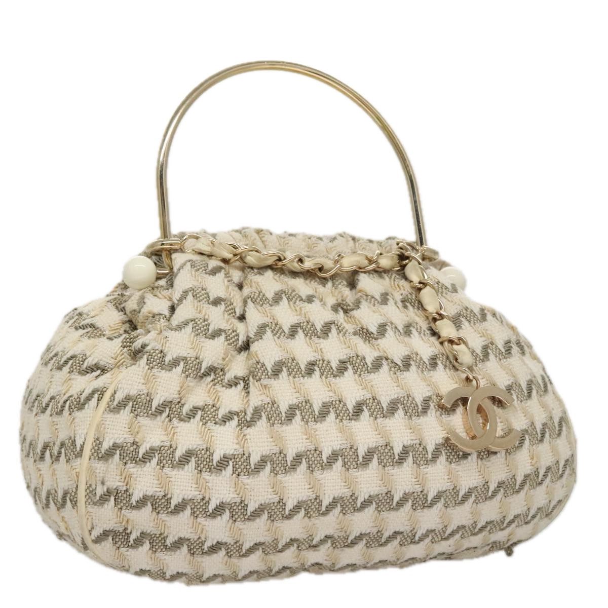 Chanel Coco Mark Multicolour Wool Handbag (Pre-Owned) Size ONE SIZE - 17 Thumbnail