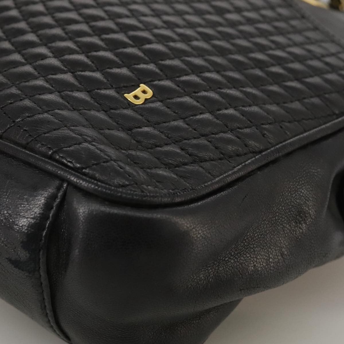 Bally Black Leather Shoulder Bag (Pre-Owned) Size ONE SIZE - 8 Thumbnail