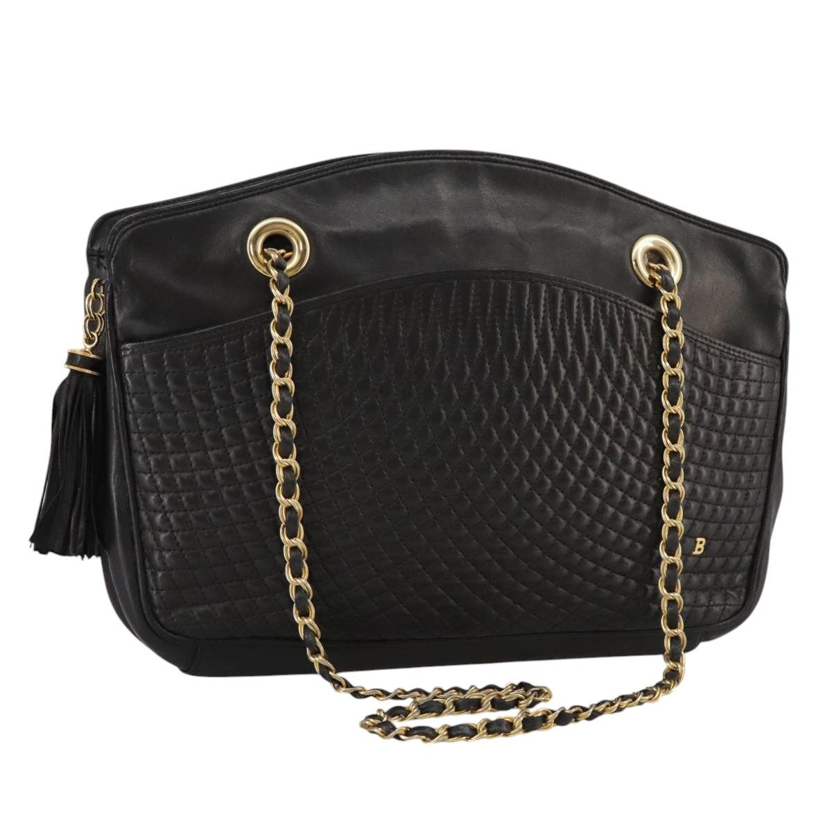 Bally Black Leather Shoulder Bag (Pre-Owned) Size ONE SIZE - 17 Thumbnail