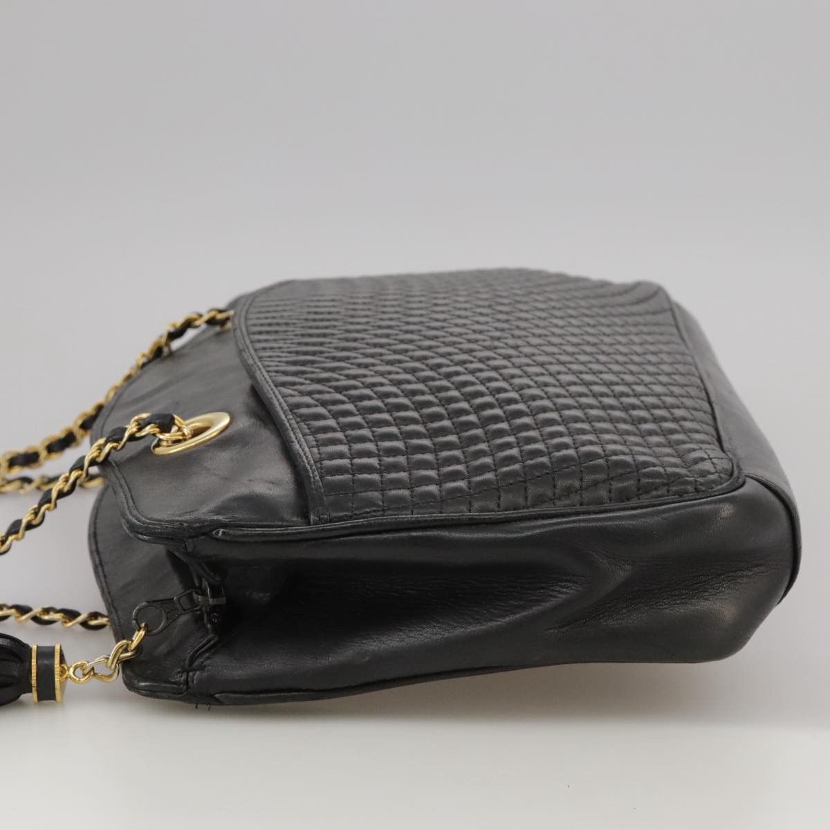 Bally Black Leather Shoulder Bag (Pre-Owned) Size ONE SIZE - 3 Thumbnail