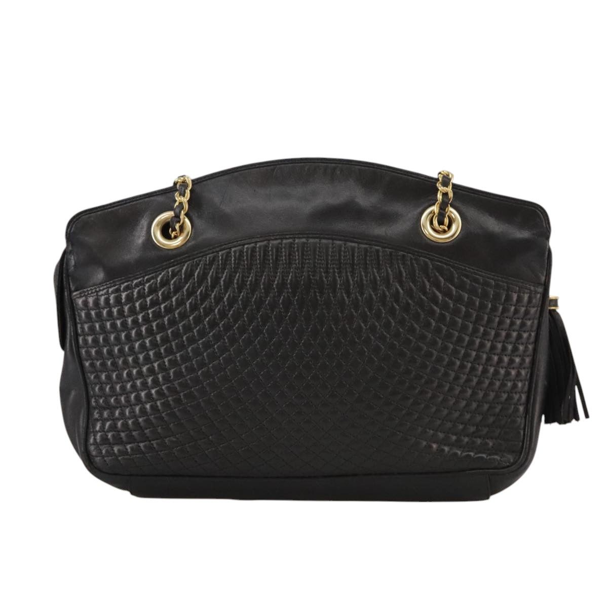 Bally Black Leather Shoulder Bag (Pre-Owned) Size ONE SIZE - 2 Thumbnail