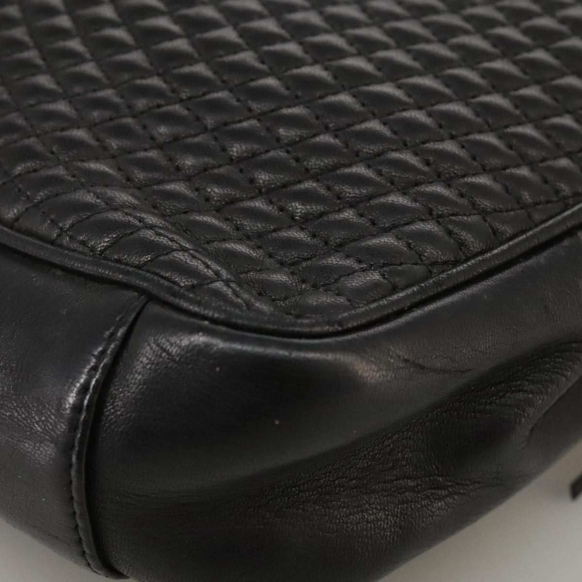 Bally Black Leather Shoulder Bag (Pre-Owned) Size ONE SIZE - 10 Thumbnail