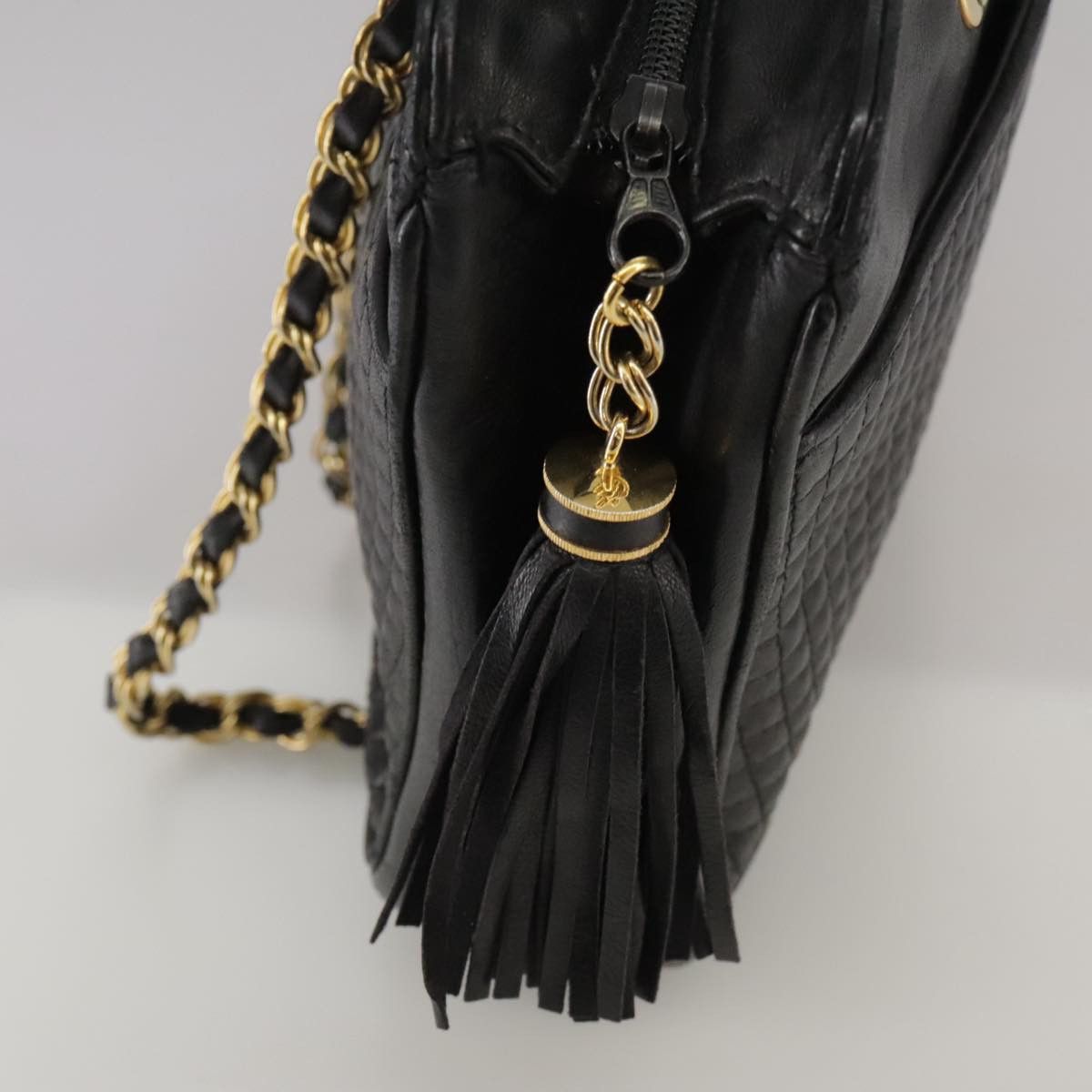 Bally Black Leather Shoulder Bag (Pre-Owned) Size ONE SIZE - 12 Thumbnail