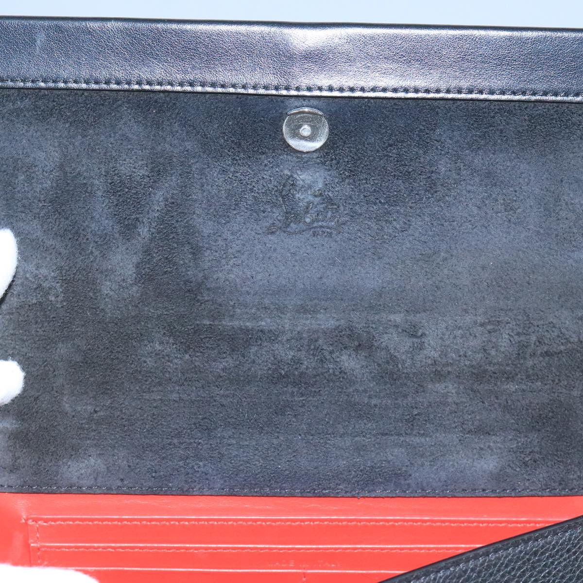 Christian Louboutin Black Leather Handbag (Pre-Owned) Size ONE SIZE - 13 Thumbnail