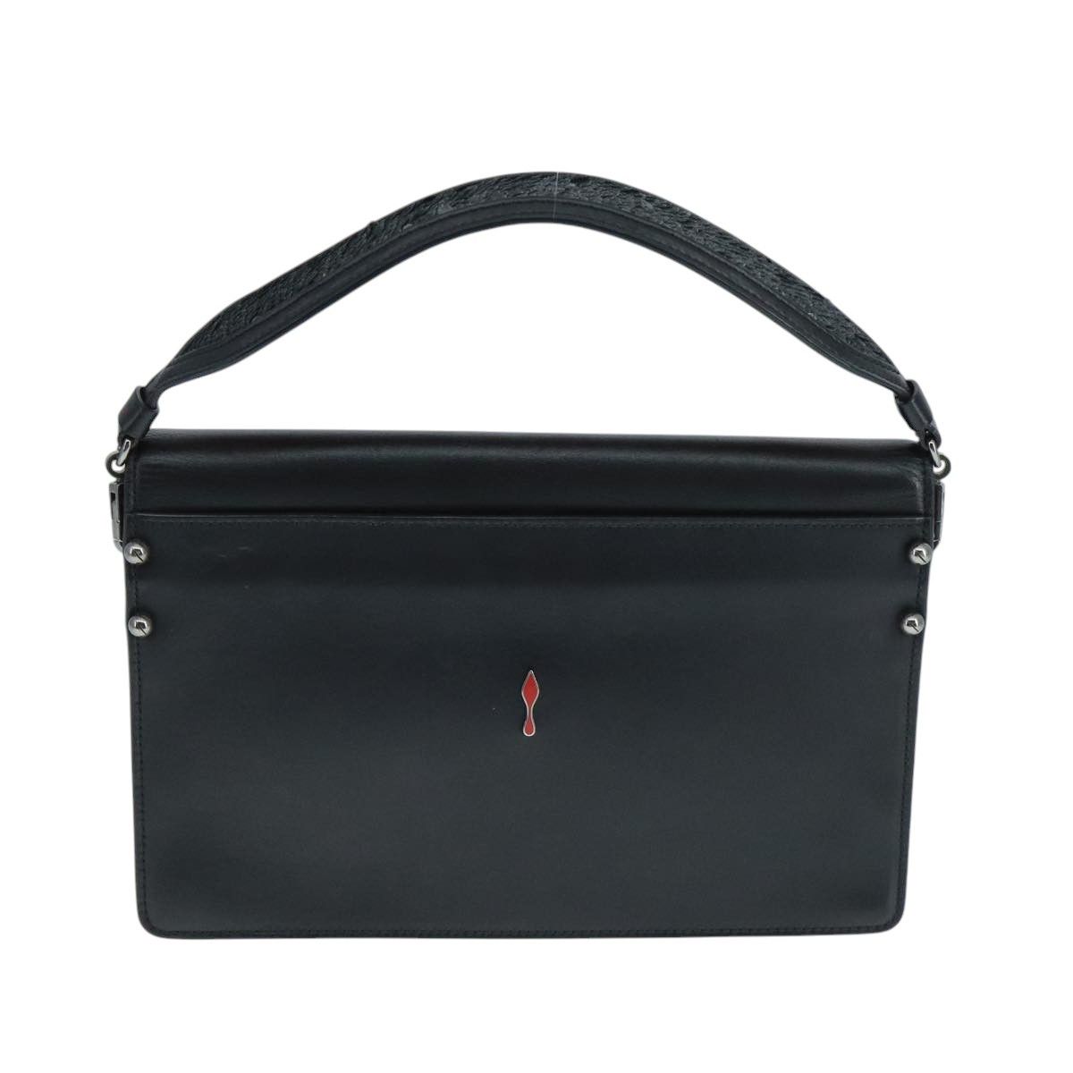 Christian Louboutin Black Leather Handbag (Pre-Owned) Size ONE SIZE - 2 Thumbnail