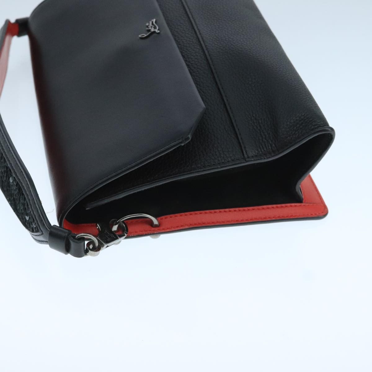 Christian Louboutin Black Leather Handbag (Pre-Owned) Size ONE SIZE - 4 Thumbnail