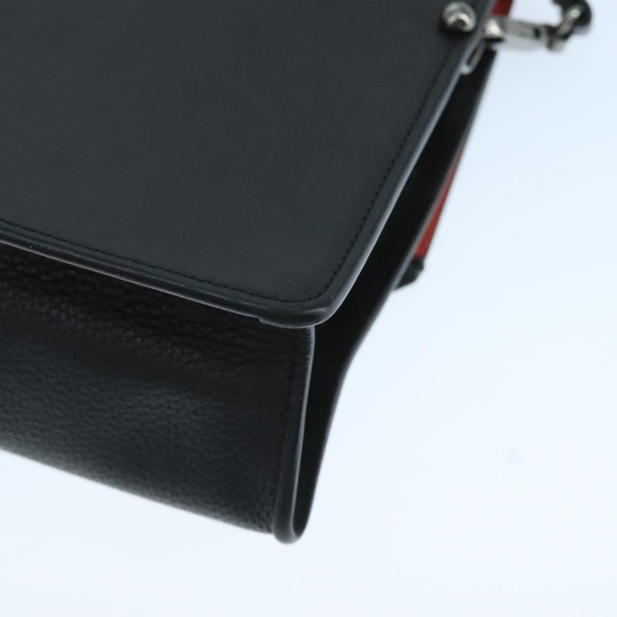 Christian Louboutin Black Leather Handbag (Pre-Owned) Size ONE SIZE - 8 Thumbnail