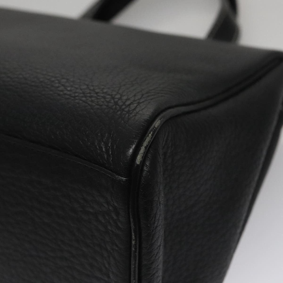 Burberry Black Leather Handbag (Pre-Owned) Size ONE SIZE - 9 Thumbnail
