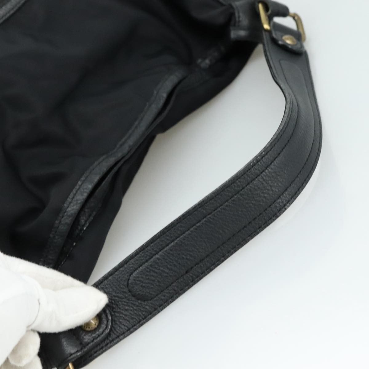 Burberry Blue Label Black Synthetic Shoulder Bag (Pre-Owned) Size ONE SIZE - 5 Thumbnail