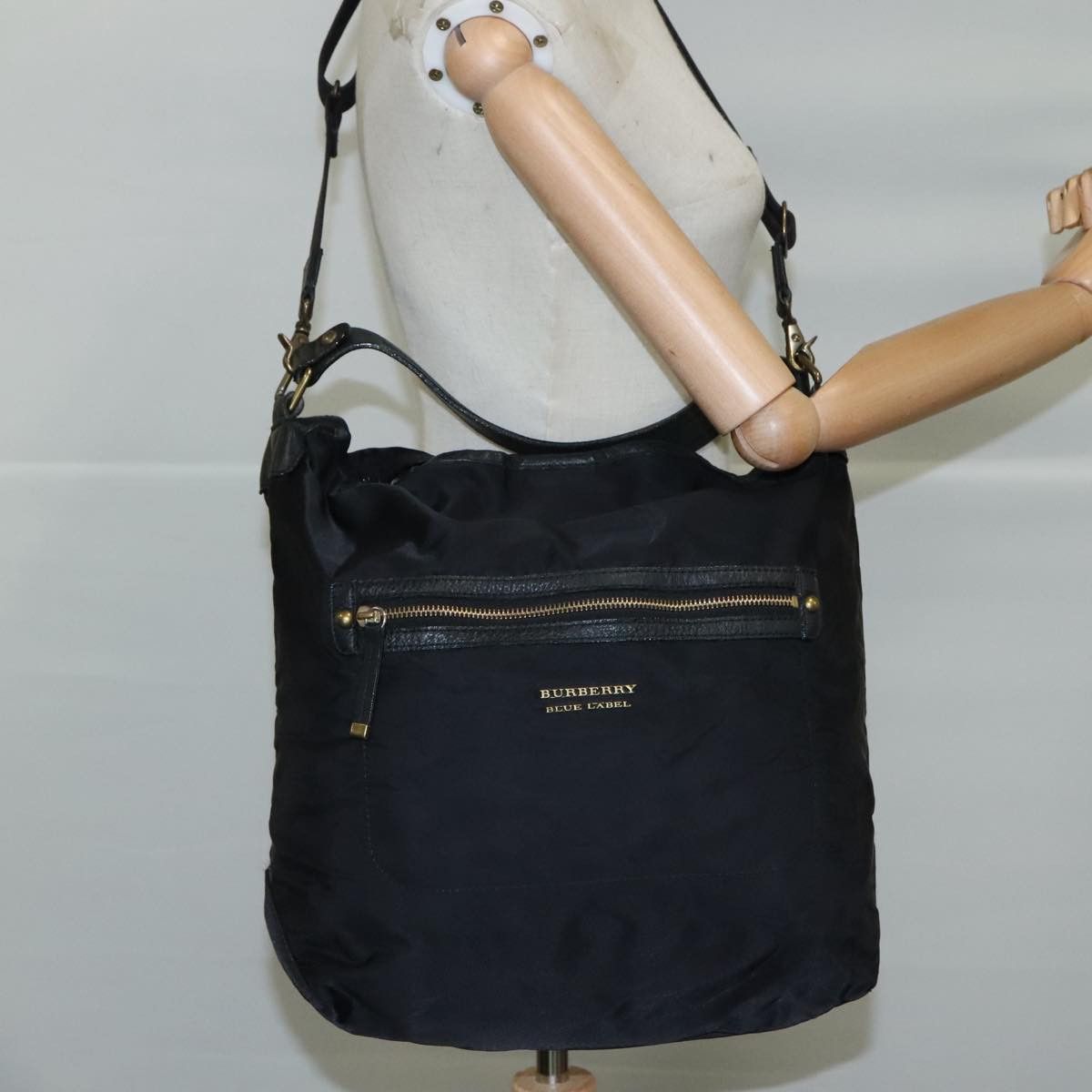 Burberry Blue Label Black Synthetic Shoulder Bag (Pre-Owned) Size ONE SIZE - 15 Thumbnail