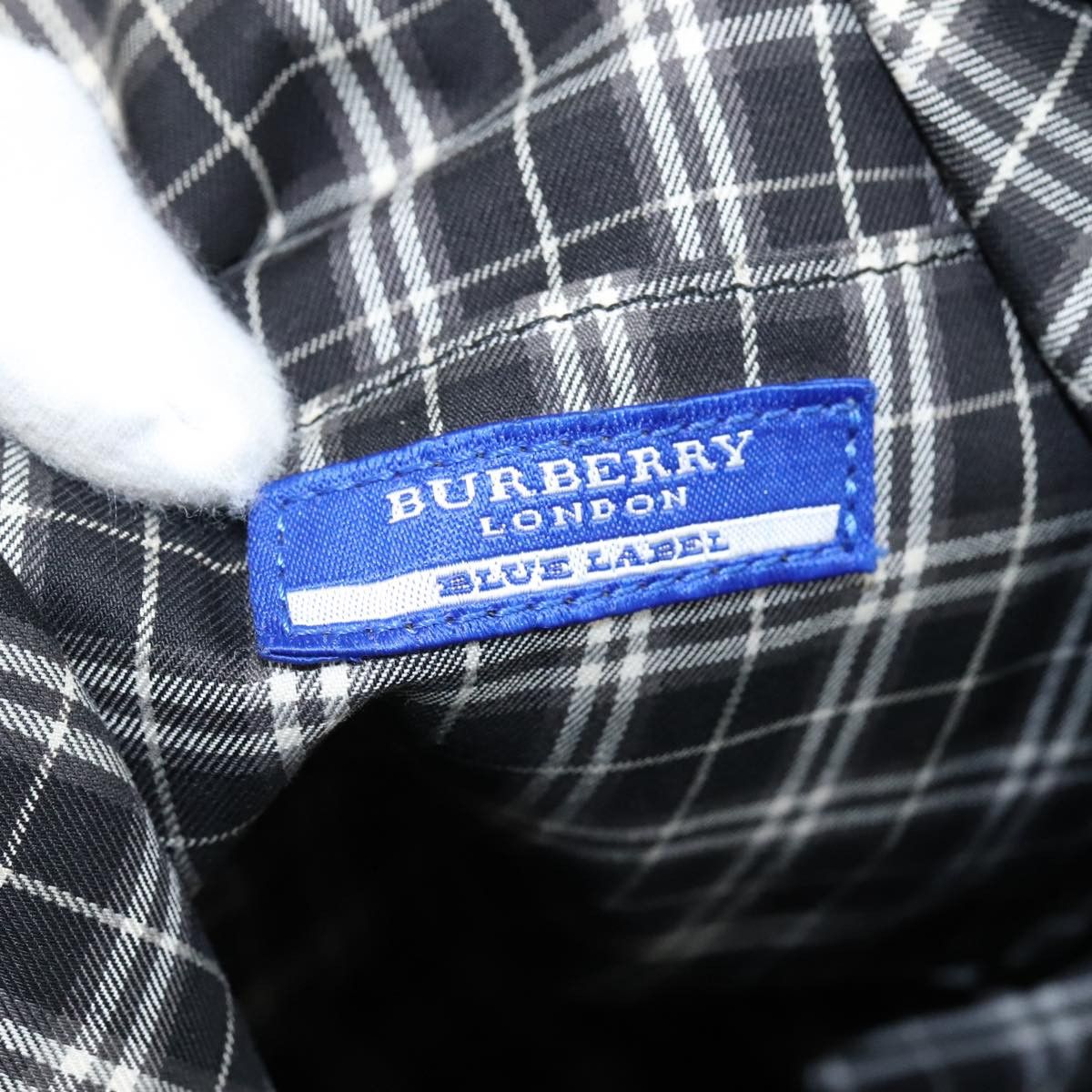 Burberry Blue Label Black Synthetic Shoulder Bag (Pre-Owned) Size ONE SIZE - 13 Thumbnail