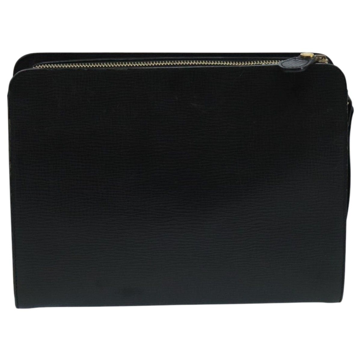 Burberry Black Leather Clutch Bag (Pre-Owned) Size ONE SIZE - 2 Thumbnail