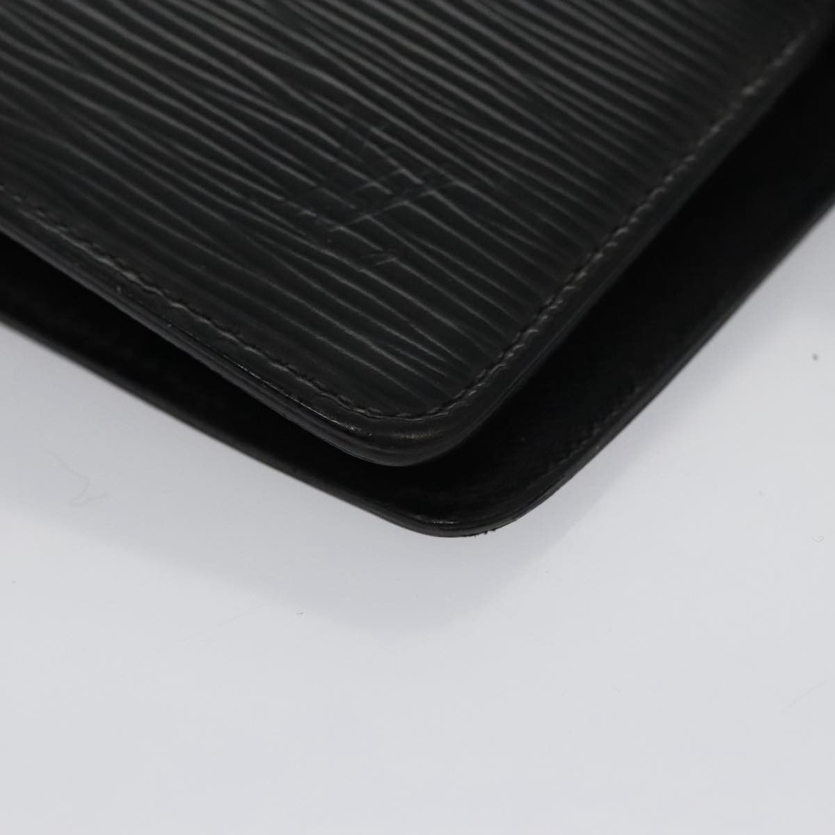 Louis Vuitton Agenda Mm Black Leather Wallet (Pre-Owned) Size ONE SIZE - 6 Thumbnail