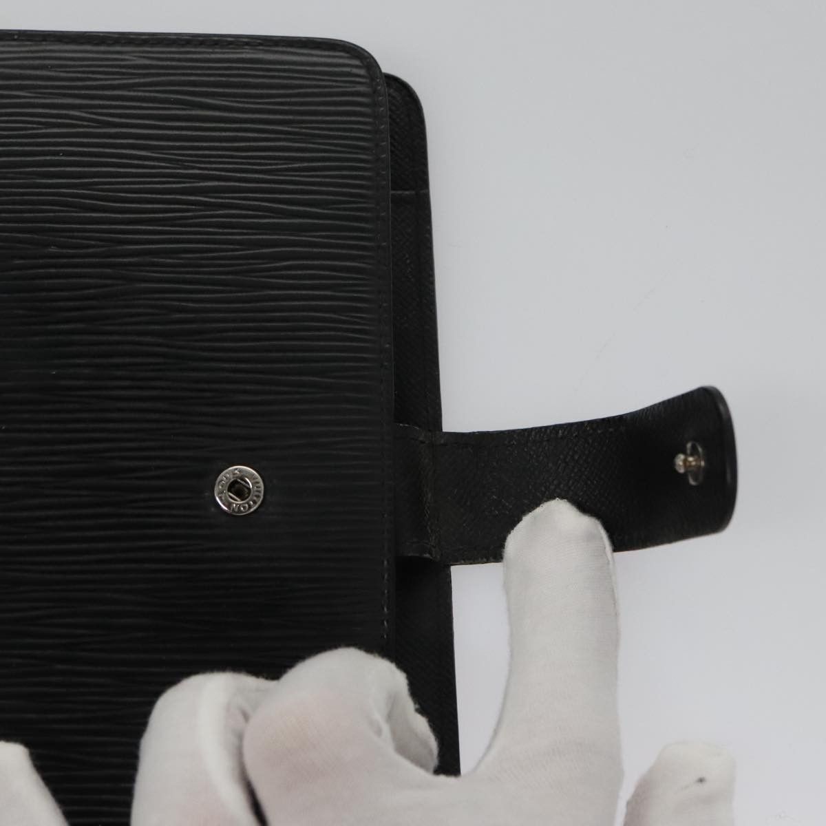 Louis Vuitton Agenda Mm Black Leather Wallet (Pre-Owned) Size ONE SIZE - 18 Thumbnail