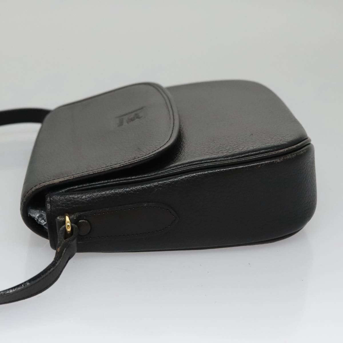 Burberry Black Leather Shoulder Bag (Pre-Owned) Size ONE SIZE - 4 Thumbnail