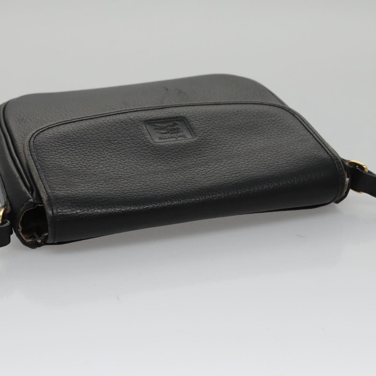 Burberry Black Leather Shoulder Bag (Pre-Owned) Size ONE SIZE - 15 Thumbnail