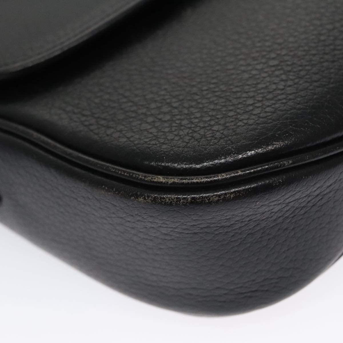 Burberry Black Leather Shoulder Bag (Pre-Owned) Size ONE SIZE - 8 Thumbnail