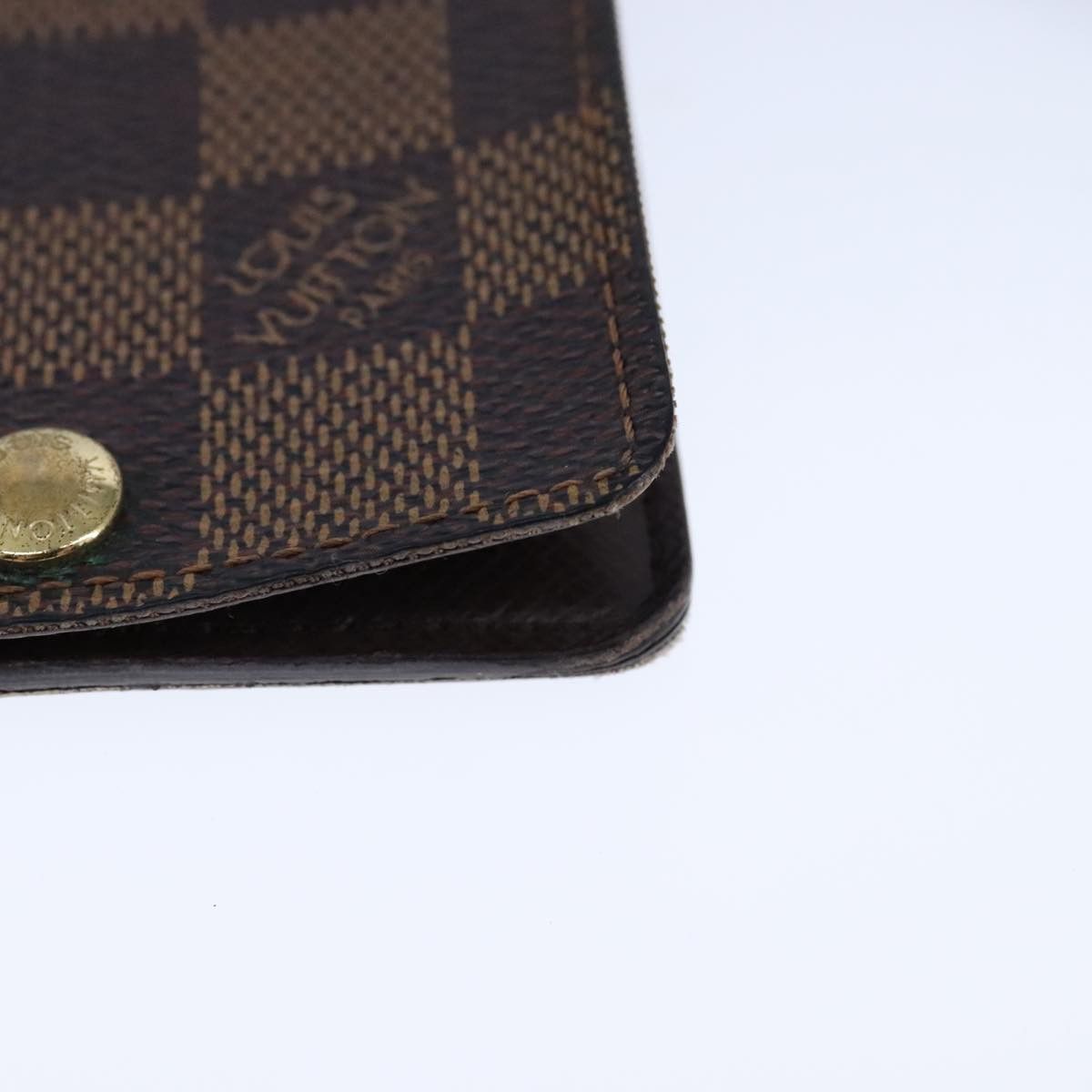Louis Vuitton Porte Carte Id Bandoliere Brown Canvas Wallet (Pre-Owned) Size ONE SIZE - 8 Thumbnail