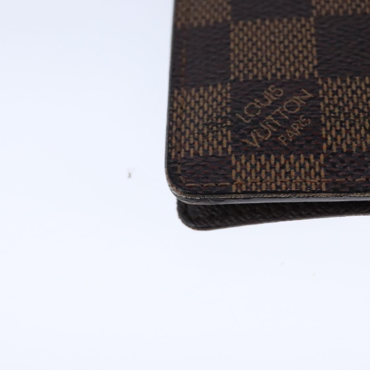 Louis Vuitton Porte Carte Id Bandoliere Brown Canvas Wallet (Pre-Owned) Size ONE SIZE - 9 Thumbnail