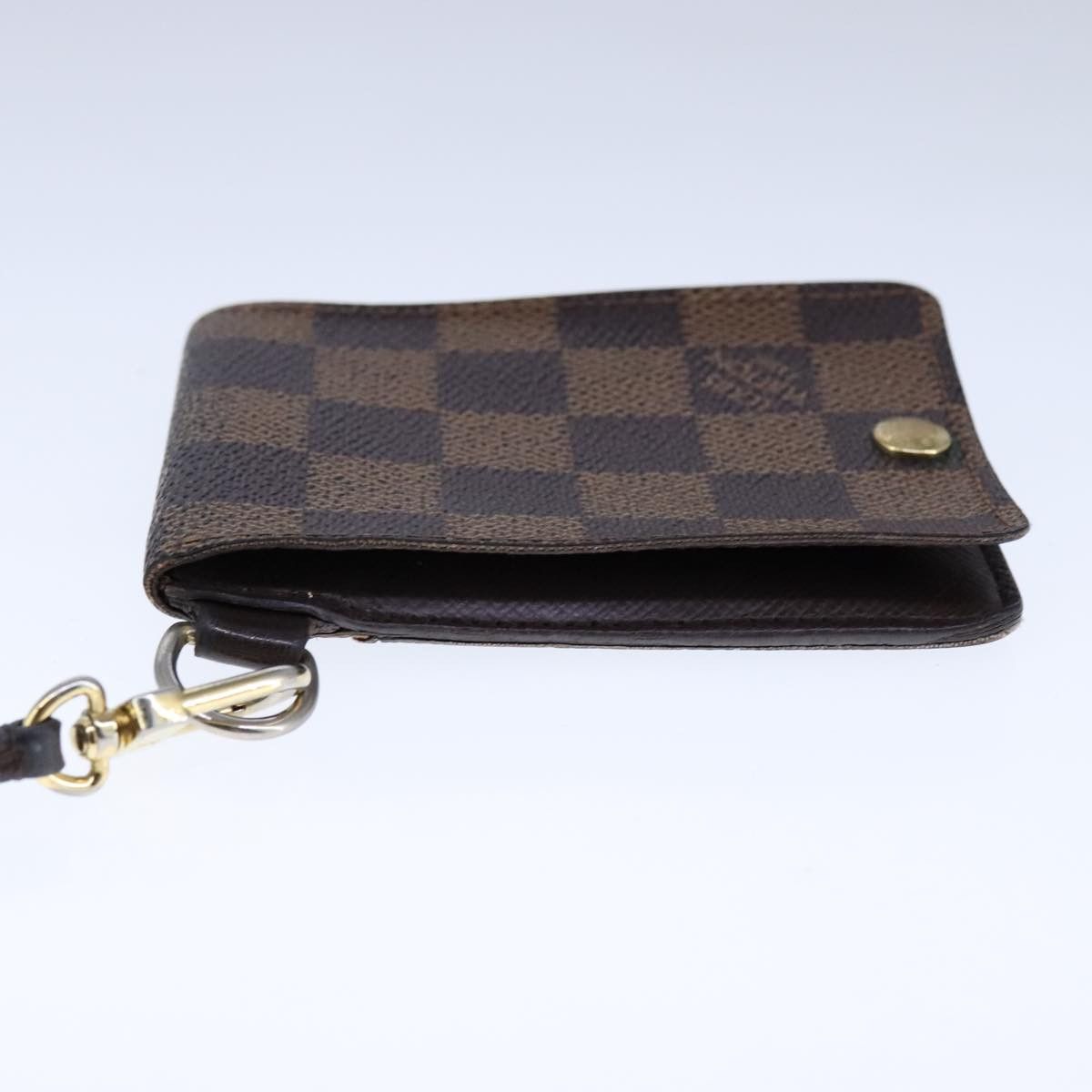 Louis Vuitton Porte Carte Id Bandoliere Brown Canvas Wallet (Pre-Owned) Size ONE SIZE - 3 Thumbnail