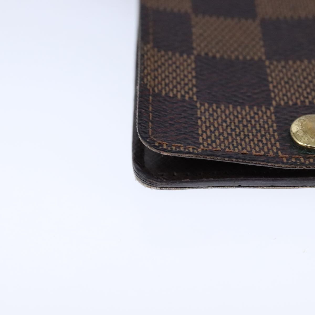 Louis Vuitton Porte Carte Id Bandoliere Brown Canvas Wallet (Pre-Owned) Size ONE SIZE - 7 Thumbnail